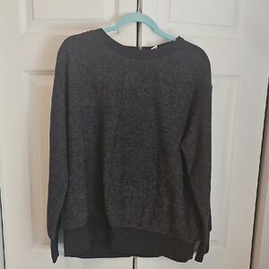 Classic Black Crew Neck Sweater